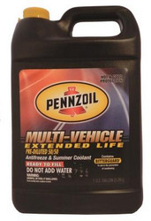 Pennzoil MULTI-VEHICLE EXTENDED LIFE Antifreeze AND SUMMER Coolant 50/50 PRedILUTED 3,78�. | ������� 071611915298