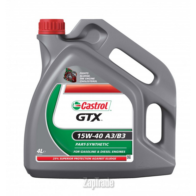 ������ �������� ����� Castrol GTX 15W-40 A3/B3 ����������������� | ������� 156A3D
