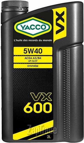 ������ �������� ����� Yacco VX 600 ������������� | ������� 302924