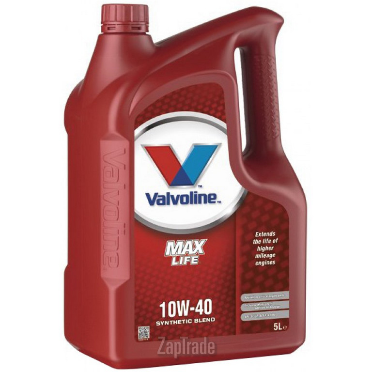 ������ �������� ����� Valvoline MAXLIFE SAE 10W-40, 5� ����������������� | ������� VE49528