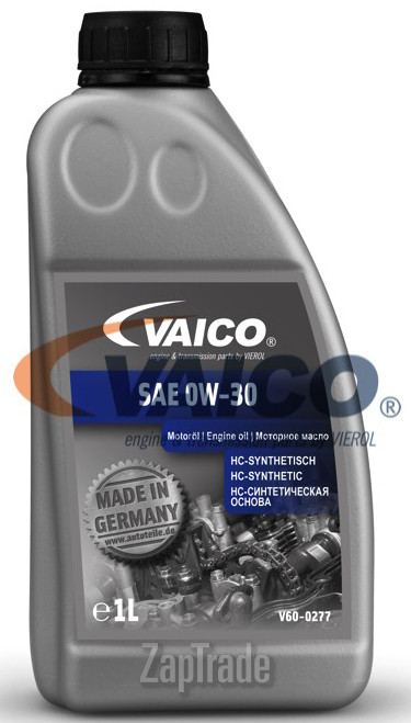 ������ �������� ����� Vaico SAE 0W-30 ������������� | ������� V60-0277
