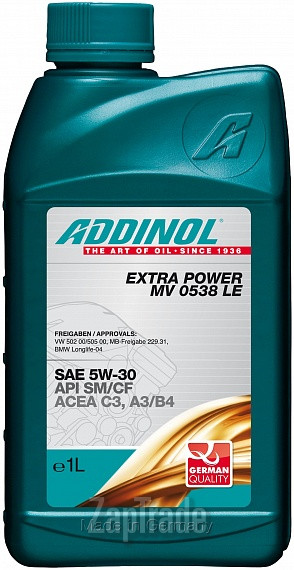 ������ �������� ����� Addinol Extra Power MV 0538 LE ������������� | ������� 4014766072191