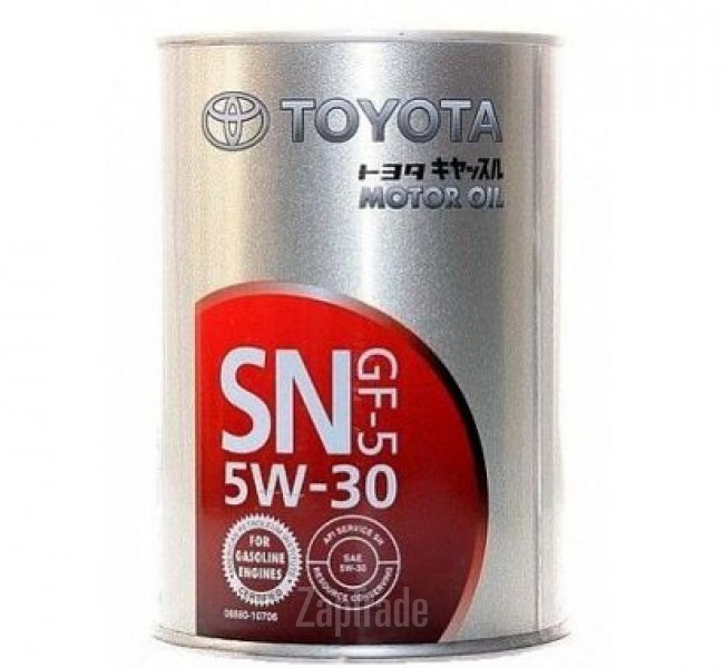 ������ �������� ����� Toyota SN 5W-30 ������������� | ������� 08880-10706