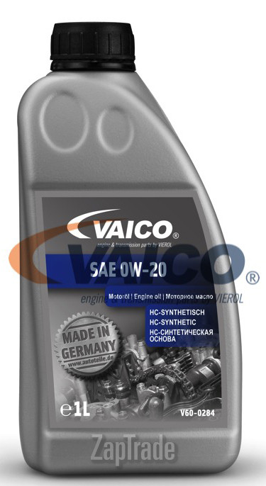 ������ �������� ����� Vaico SAE 0W-20 ������������� | ������� V60-0284