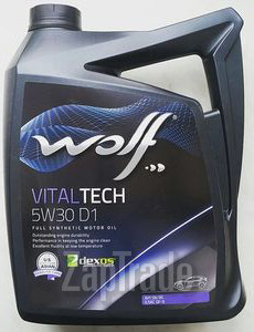 ������ �������� ����� Wolf VITALTECH 5W30 D1 ������������� | ������� 8332340