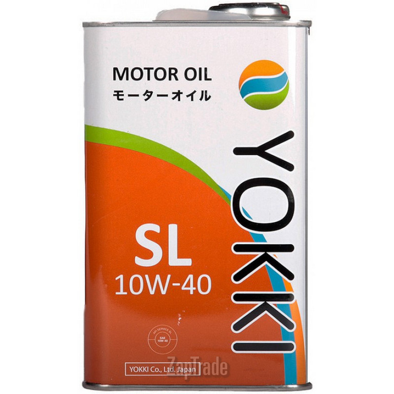 ������ �������� ����� Yokki SAE 10W40 API SL ����������������� | ������� YSS1040SL1