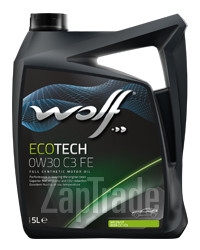 ������ �������� ����� Wolf ECOTECH 0W30 C3 FE ������������� | ������� 8332500