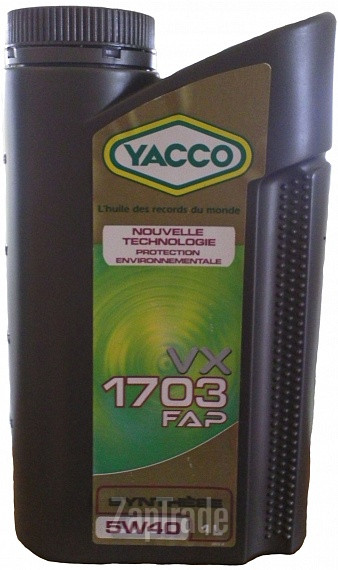 ������ �������� ����� Yacco VX 1703 FAP ������������� | ������� 301925