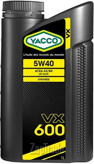 ������ �������� ����� Yacco VX 600 ������������� | ������� 302925