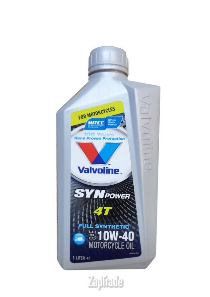������ �������� ����� Valvoline SYNPOWER 4T 10W-40, 1� ������������� | ������� 862066
