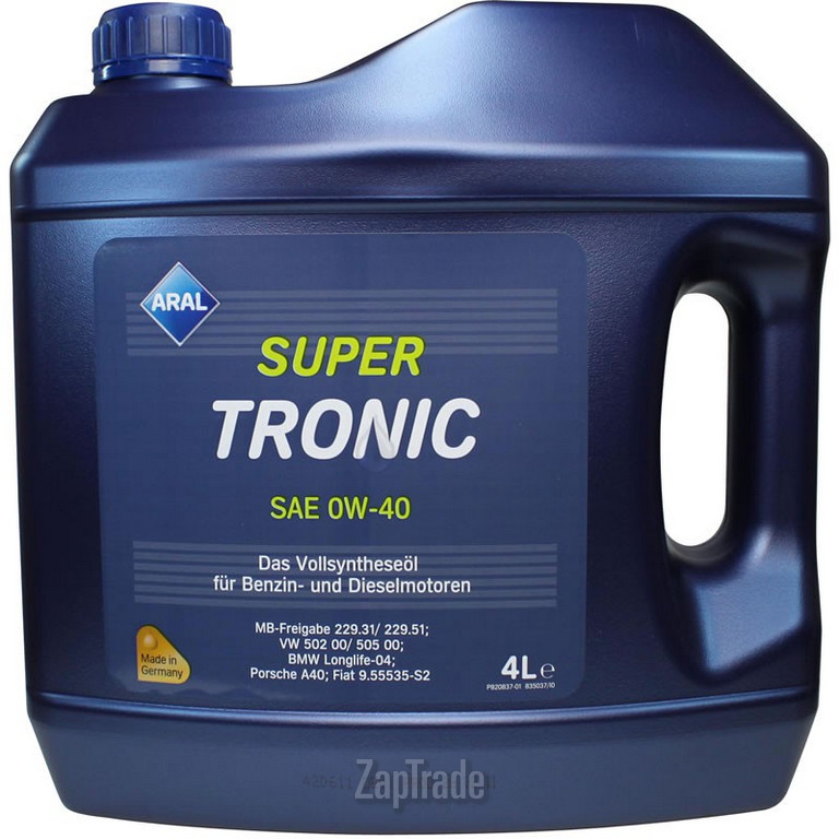 ������ �������� ����� Aral SuperTronic ������������� | ������� 20459