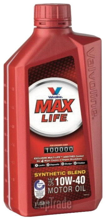 ������ �������� ����� Valvoline MAXLIFE SAE 10W-40, 1� ����������������� | ������� 817953