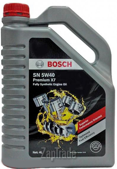 ������ �������� ����� Bosch Premium X7 Fully Synthetic Engine Oil ������������� | ������� 1987 L24 073