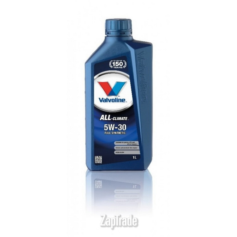 ������ �������� ����� Valvoline ALL CLIMATE 5W-30, 1� ������������� | ������� 872288