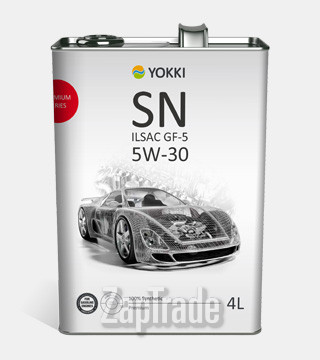 ������ �������� ����� Yokki SAE 5W30 API SN Premium ������������� | ������� YFS530SN4