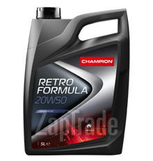 ������ �������� ����� Champion oil RETRO FORMULA 20W50 ����������� | ������� 8200700