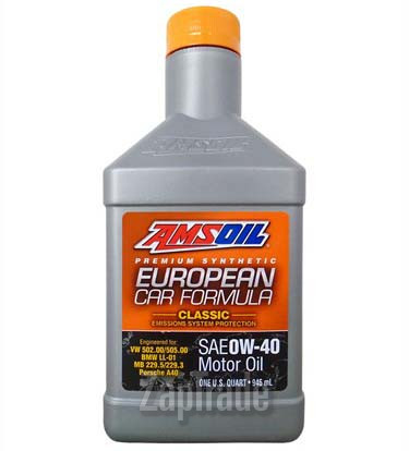 ������ �������� ����� Amsoil European Car Formula 0W-40 Classic ESP Synthetic Motor Oil ������������� | ������� EFOQT