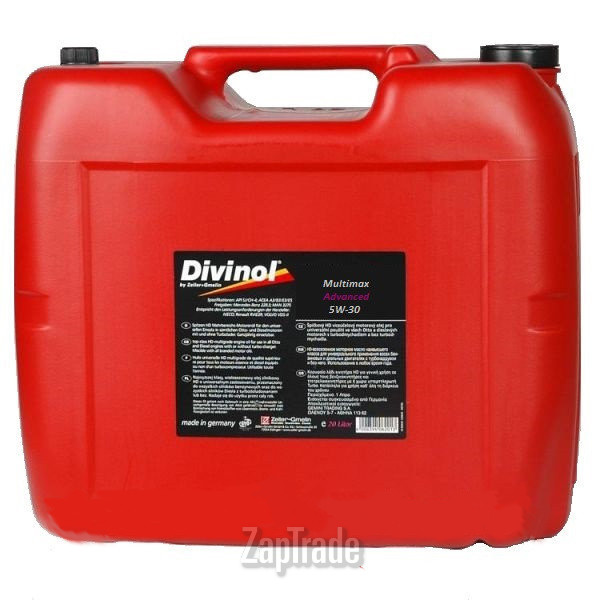 ������ �������� ����� Divinol Multimax Advanced 5W30 ������������� | ������� 49360-K030