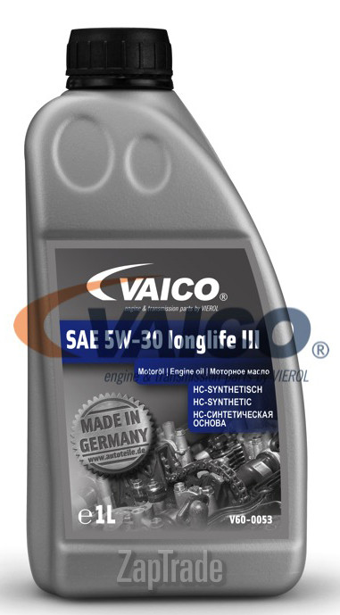 ������ �������� ����� Vaico SAE 5W-30 longlife III ������������� | ������� V60-0053