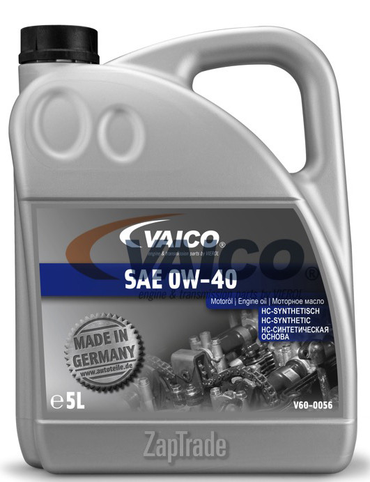 ������ �������� ����� Vaico SAE 0W-40 ������������� | ������� V60-0056