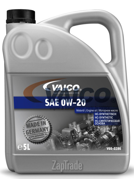 ������ �������� ����� Vaico SAE 0W-20 ������������� | ������� V60-0286