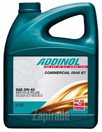 ������ �������� ����� Addinol Commercial 0540 �7 ������������� | ������� 4014766242037