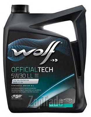 ������ �������� ����� Wolf OFFICIALTECH 5W30 LL III ������������� | ������� 8307614
