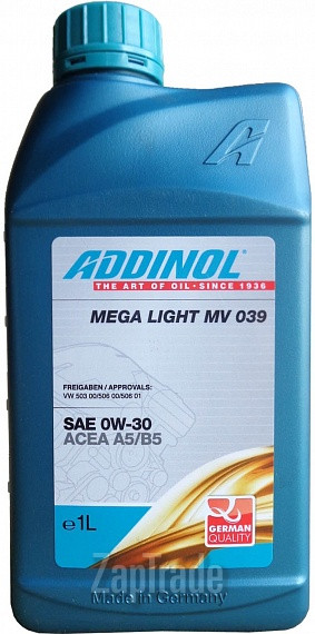 ������ �������� ����� Addinol Mega Light MV 039 ������������� | ������� 4014766071729