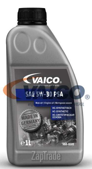 ������ �������� ����� Vaico SAE 5W-30 PSA ������������� | ������� V60-0105