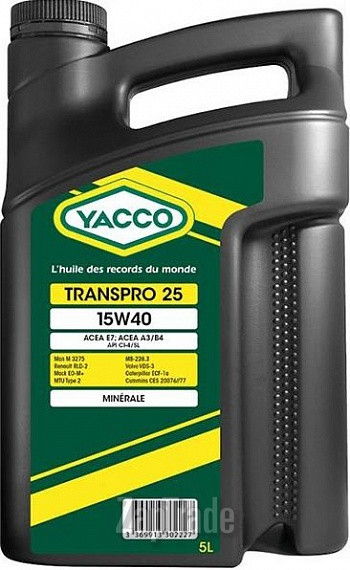������ �������� ����� Yacco Transpro 25 ����������� | ������� 330222