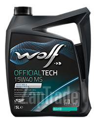 ������ �������� ����� Wolf OFFICIALTECH 15W40 MS ����������� | ������� 8302411