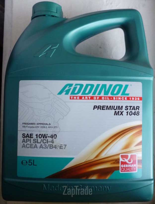 ������ �������� ����� Addinol Premium Star MX 1048 ����������������� | ������� 4014766240514