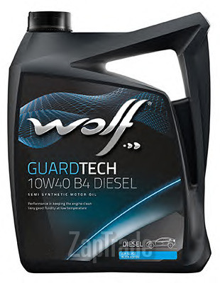 ������ �������� ����� Wolf GUARDTECH 10W40 B4 DIESEL ����������������� | ������� 8303913