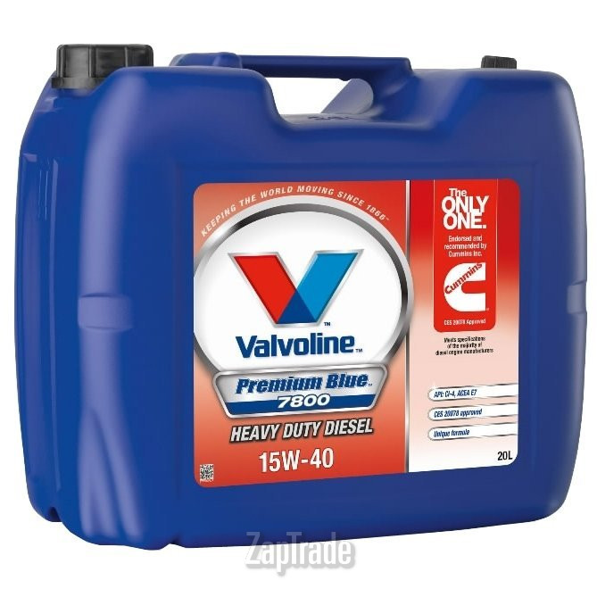 ������ �������� ����� Valvoline Premium Blue 7800 ������������� | ������� 870235