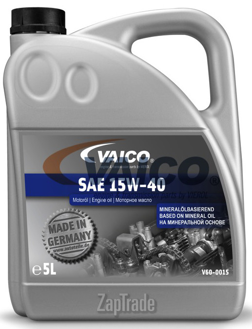 ������ �������� ����� Vaico SAE 15W-40 ����������� | ������� V60-0015