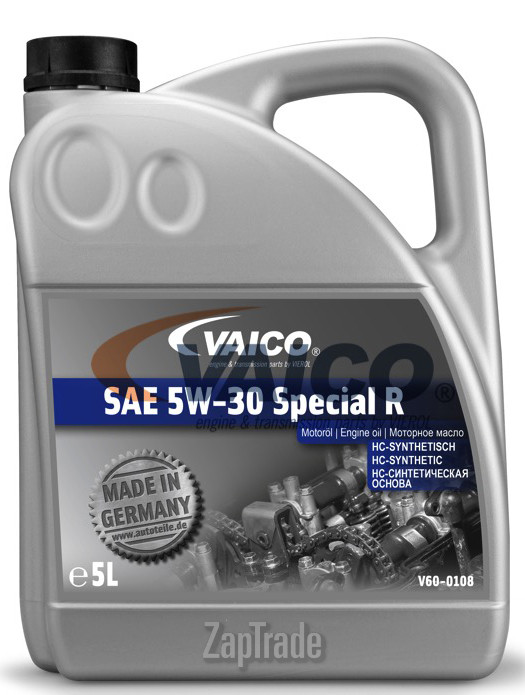 ������ �������� ����� Vaico SAE 5W-30 Special R ������������� | ������� V60-0108