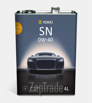 ������ �������� ����� Yokki SAE 0W40 Experience API SN/CF ������������� | ������� YAC111004S
