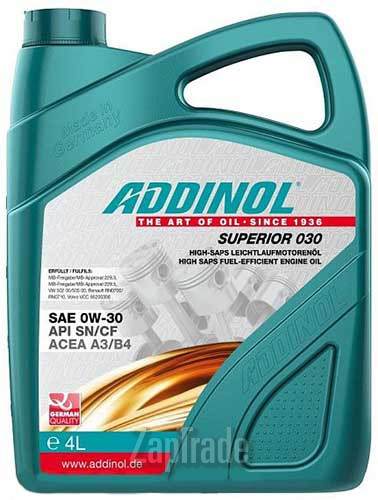 ������ �������� ����� Addinol Superior 030 ������������� | ������� 4014766250971