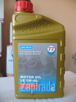������ �������� ����� 77lubricants MOTOR OIL LE 5w-40 ������������� | ������� 4226-1