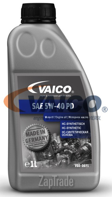 ������ �������� ����� Vaico 5 W-40 PD ������������� | ������� V60-0071