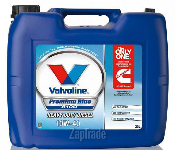 ������ �������� ����� Valvoline Premium Blue 8100 ������������� | ������� 874300