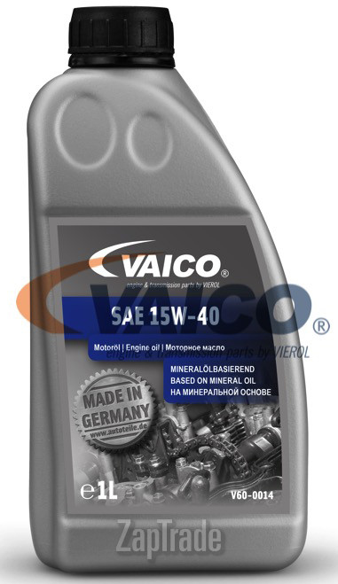 ������ �������� ����� Vaico SAE 15W-40 ����������� | ������� V60-0014