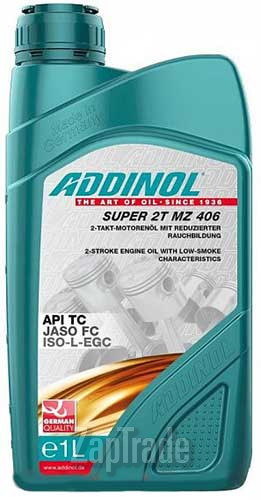 ������ �������� ����� Addinol Super 2T MZ 406 ������������� | ������� 4014766070326