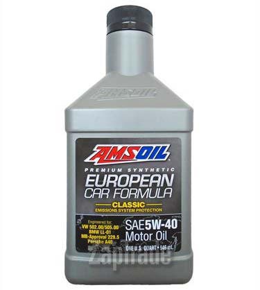 ������ �������� ����� Amsoil European Car Formula Full-SAPS Synthetic Motor Oil ������������� | ������� EFMQT