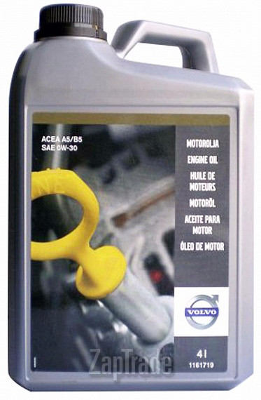 ������ �������� ����� Volvo ENGINE OIL 0W-30 ������������� | ������� 1161719