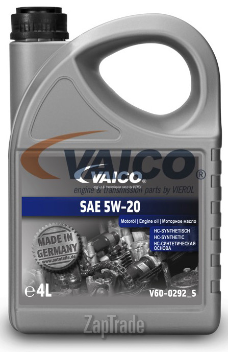 ������ �������� ����� Vaico SAE 5W-20 ������������� | ������� V60-0292_S