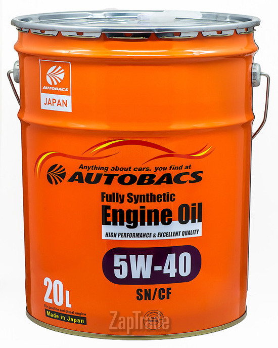 ������ �������� ����� Autobacs ENGINE OIL 5W-40 ������������� | ������� A01508405