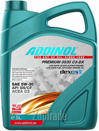 ������ �������� ����� Addinol Premium 0530 C3-DX ������������� | ������� 4014766241184