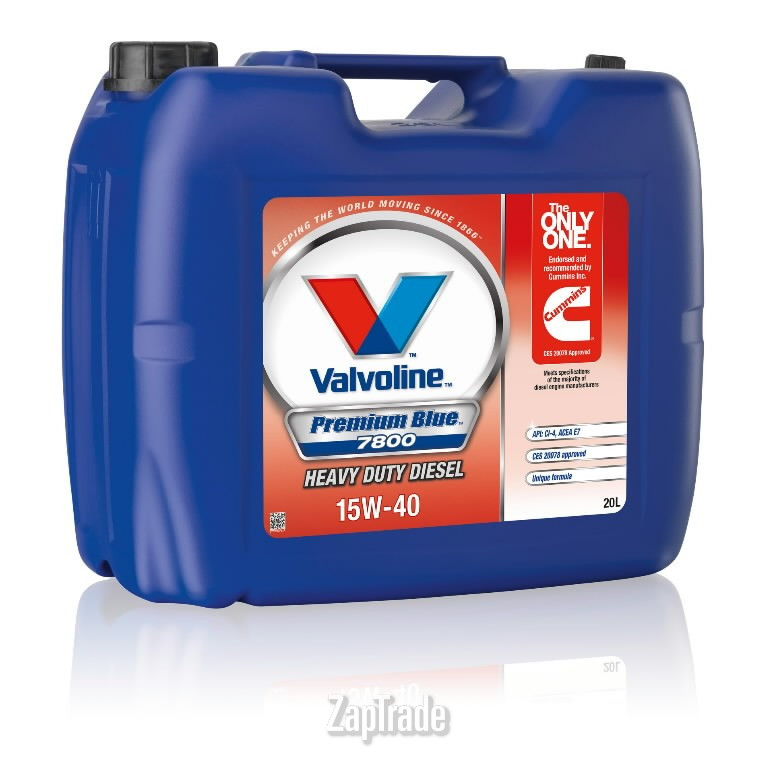 ������ �������� ����� Valvoline PREMIUM BLUE EXTRA 15W-40, 20�  | ������� 781980