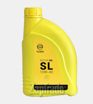 ������ �������� ����� Yokki SAE 10W40 API SL (service line) ����������������� | ������� YSS1040SL1PC